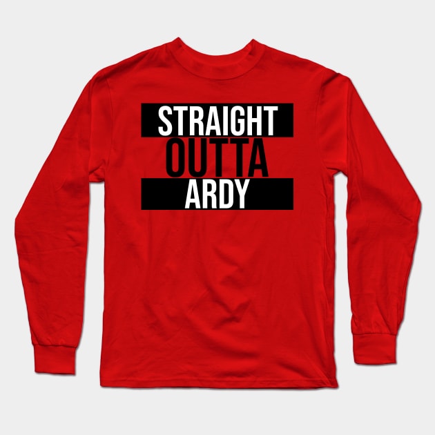 Straight Outta Ardy Long Sleeve T-Shirt by OSRSShirts